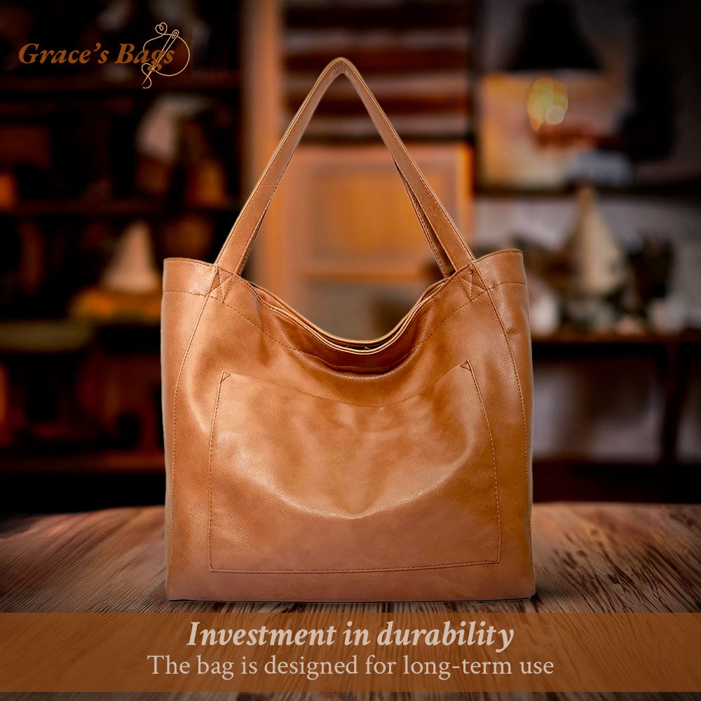 Grace's Luxe Grandeur | Soft Shoulder Bag