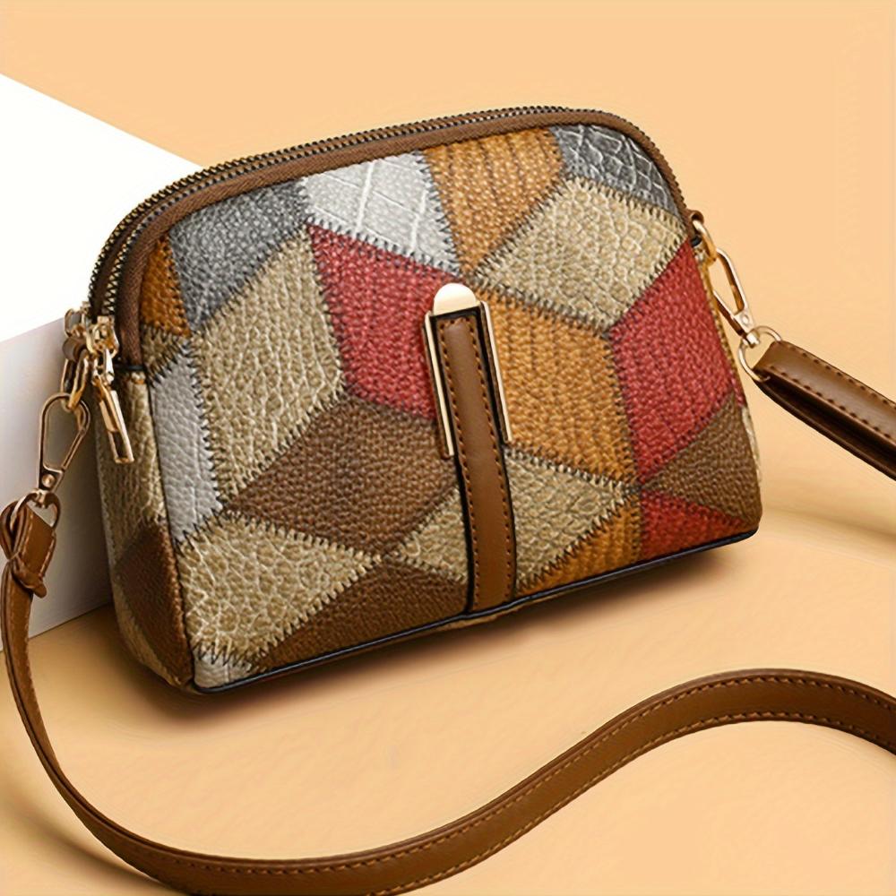 Luna Patchwork Mini Crossbody Bag