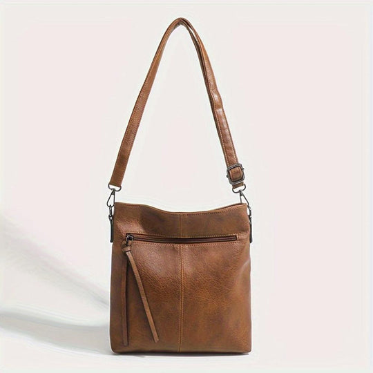 Lena Retro Square Crossbody Bag