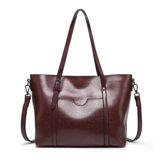 Anna's Luxe Classic | Elegant Shoulder Tote